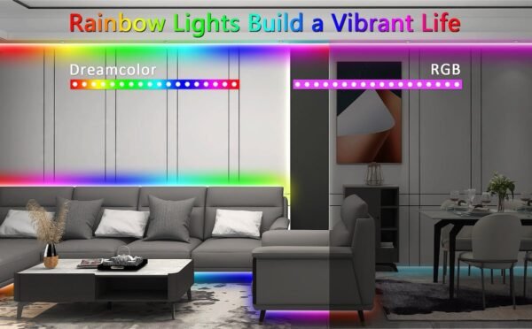 SATYAmarket Magic Colour LED Light Kit (5m Length)