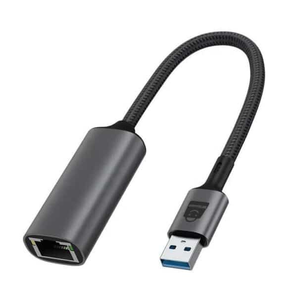 SATYAmarket USB3.0 A Male to RJ45 Gigabit Ethernet Converter