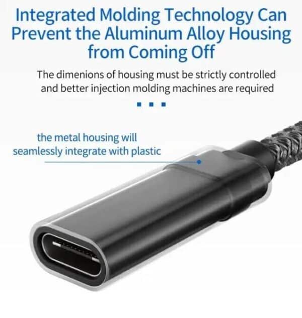 SATYAmarket USB A 3.1 Male to USB C Female Cable Adapter