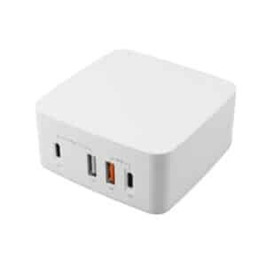 SATYAmarket 65W 4 port Charging Station USB A and C Ports