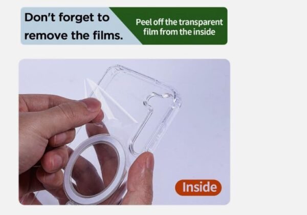 Samsung Mag-Safe Clear Phone case for Samsung Galaxy S23 FE, S22, S22 Ultra, S22 Plus, S23, S23 Ultra, S23 Plus, S21, S21 Plus, Z Fold 5, Z Fold 4, Z Flip 5 Magnetic Phone Cover 4