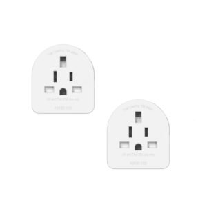 SATYAmarket SAA Certified UK,USA,CANADA to AU,NZ Adapter Plug, White