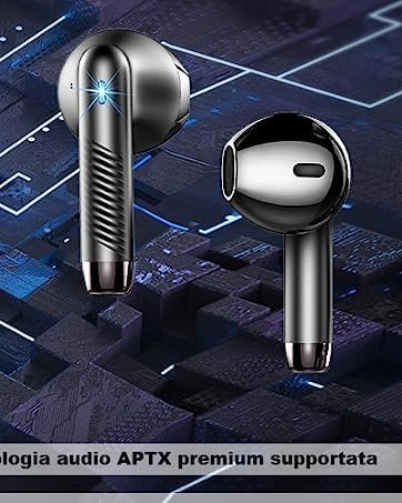 HE-050 Wireless Earbuds Bluetooth 5.3 Headphones Stereo Deep Bass Earbud Earphone with 40hrs Playtime Earphones Earbuds 7