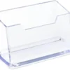 51OBaetspLL._AC_SL1500_-1-1 SATYAmarket 2 / 4 / 8 Pack Acrylic Clear Business Card Holder Stand for Desk, Plastic Photo Card Holder
