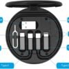 SATYAmarket 8-in-1 Multifunctional Charging and Data Transfer Storage Box with Adapters and Card Slots 3 SATYAmarket 8-in-1 Multifunctional Charging and Data Transfer Storage Box with Adapters and Card Slots 3