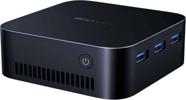 MP80 Mini PC Intel 12th Gen Alder Lake N97 Processor (up to 3.60 GHz) 16GB RAM, 1TB M.2 ROM Portable Mini Desktop Computer, Intel® UHD Graphics, 6M Cache, 3 HDMI/WiFi/BT 4.2/RJ45 1