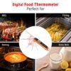 81AYw85X9nS._SL1500_.jpg Digital Stainless Steel Instant Red Meat Thermometer – Waterproof, Backlight and Calibration Features. For BBQ, Baking, Frying, and Baby Milk