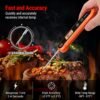 81x5PdH2fXS._SL1500_.jpg Digital Stainless Steel Instant Red Meat Thermometer – Waterproof, Backlight and Calibration Features. For BBQ, Baking, Frying, and Baby Milk