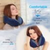 61cq8Ac7V5L._AC_SL1000_.jpg Travel Pillow, Best Memory Foam Neck Head Support Soft Pillow for Sleeping Rest
