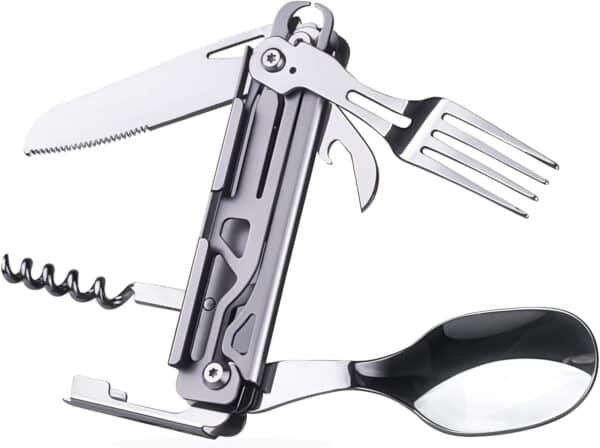 Pocket Knife, 16 In1 Multitools Folding Knife with Long Nose Plier & Screwdriver
