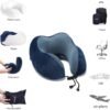 61wbmfRVfL._AC_SL1000_.jpg Travel Pillow, Best Memory Foam Neck Head Support Soft Pillow for Sleeping Rest