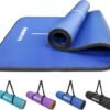 71BrgXJVSyL._AC_SL1500_-1.jpg Yoga Mat Eco Friendly NBR All-Purpose 10Mm Thick Non-Slip Exercise Mat High Density Anti-Tear Pilates Mat with Carrying Strap for Yoga Pilates and Gymnastics