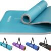 71RAQIj3FNL._AC_SL1500_-1.jpg Yoga Mat Eco Friendly NBR All-Purpose 10Mm Thick Non-Slip Exercise Mat High Density Anti-Tear Pilates Mat with Carrying Strap for Yoga Pilates and Gymnastics