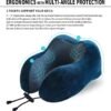 71cp3Kn5Q0L._AC_SL1000_.jpg Travel Pillow, Best Memory Foam Neck Head Support Soft Pillow for Sleeping Rest