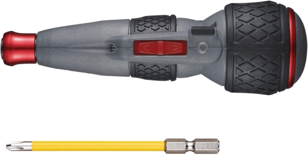 Electric Ball Grip Screwdriver plus 3 Stage Switching Mode, 1 Bit Included, Electric Ball plus 220USB-P1