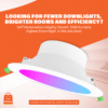 ZigBee Smart RGBCW Downlight 15 – 2 Updated