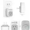 Travel Adapter, AU to Japan Power Plug for Japan,Philippines,Canada,Mexico,China Travel Adapter, AU to Japan Power Plug for Japan,Philippines,Canada,Mexico,China