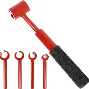 4 in 1 Hinge Gap Adjusting Wrench Kit, Door Hinge Adjustment Tool, Steel Hinge