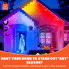 Christmas Lights – Eave light- Tuya WiFi Music Controller 12LED – 5