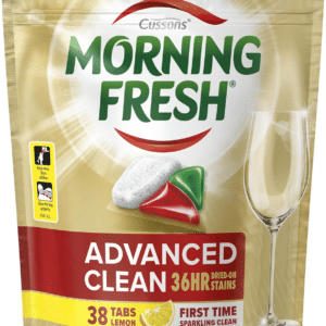 Advanced Clean Lemon Dishwasher Tablets, 456 G (38 Tabs)