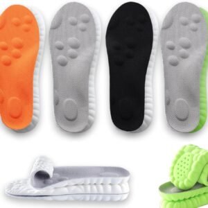 4 Pairs Steppers Insoles, Massage Insoles, Insole Men Women, Big Stepper Insole (AU Size Men 8.5-9.5/Women 8-9)