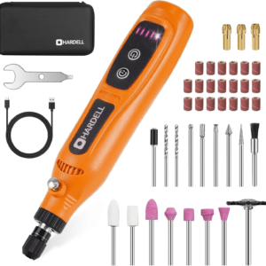 Mini Cordless Rotary Tool 3.7V, 5-Speed Rotary Tool Kit with 43 Accessories, Type-C Charging Power Rotary Tool for Engraving, Sanding, Polishing, Drilling, Grinding, Small DIY Crafts