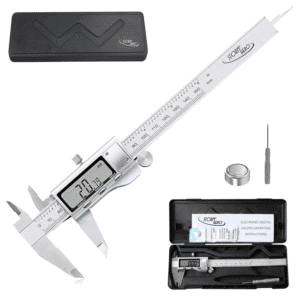 Measuring & Layout Tool with LCD Screen (6Inch/150Mm), Digital Caliper Vernier Calipers,Metric Conversion Micrometer Caliper Tool