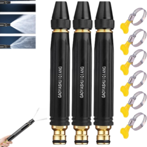 High-Pressure Car Washing Water Nozzle, Garden Hose Sprayer with Booster Nozzle
