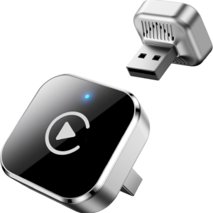 Wireless Carplay Adapter, 2026 Upgrade Mini 2-In-1 Plug & Play USB/USB-C Dongle