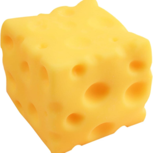 Cheese Squishy, Big Cheese Squishy, Yellow Rebounding Cheesess, Soft Novelty Toy