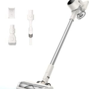R10 Pure Cordless Vacuum Cleaner, Stick Vacuum Cleaner for Home, 120AW Powerful Suction, Anti-Tangle, LED Headlights, up to 60 Mins Runtime, Lightweight for Carpet, Hard Floor, Pet Hair