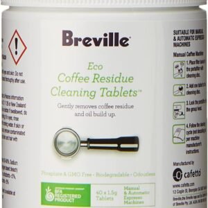 Eco Coffee Residue Cleaning Tablets (40 Pack), BES013CLR