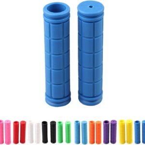 1 Pair Bike Grips Non Slip Soft Rubber Bicycle Handle Bar Grip Waterproof