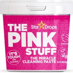 The Pink Stuff Miracle Cleaning Paste 850G - Vegan Multi Purpose Household Surface Cleaner - Non-Toxic, Not Tested on Animals