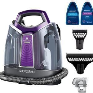 Spotclean 36984 | Portable Carpet & Upholstery Spot Cleaner, Powerful 330W Motor, Specialised Formulas & Tools for Tough Stains, Pet Messes & Odour Removal