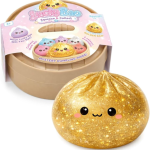 Dumpling Squishy Blind Box Toy Lucky Bao, Mystery Squishies Collectible