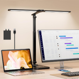 LED Desk Lamp for Office Home Height Adjustable Architect Desk Light & Adapter