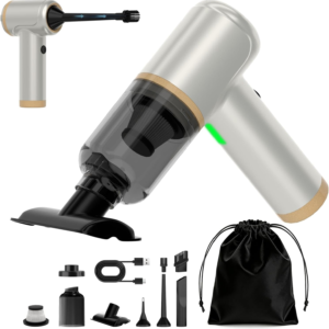 Cordless Car Vacuum Cleaner, 30000PA High Power Rechargeable Mini Vacuum