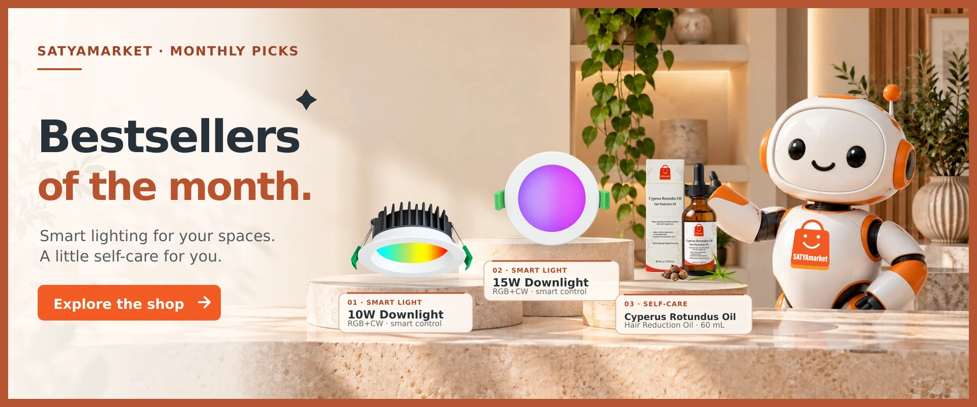 Explore bestselling smart-home products at SATYAmarket